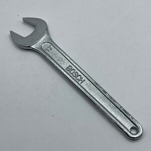 Bosch 17mm Single Open End Wrench Chrome Metric Hand Tool 5.5 Inch Length